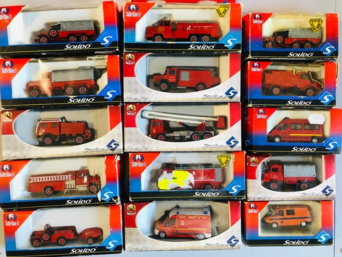 Solido pompiers lot de - pompiers,