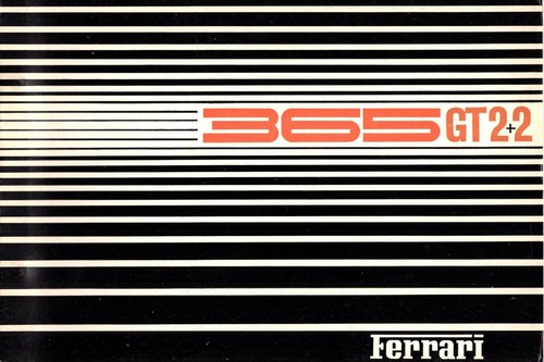 Ferrari 365 gt2 catalogue - gt2+2,