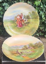 2 Tableaux  Plats signés Marc