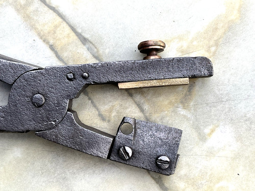 Antique leather working - leather,
