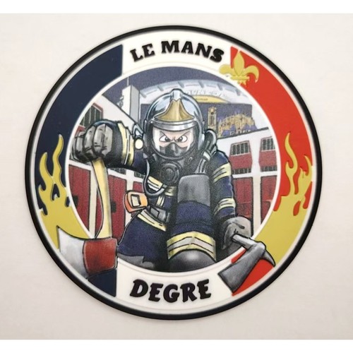 Ecussons pompiers lemans - ecussons,