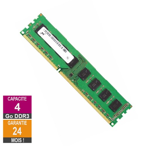 Barrette mémoire 4go ram - barrette, ddr3