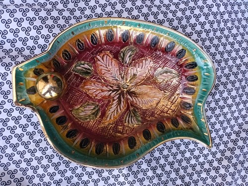 Hubert bequet plat faïence - plat,
