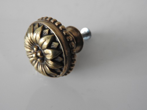 Ancien bouton poignee bronze - ancien,