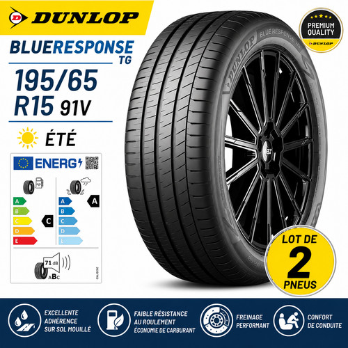 Lot pneus dunlop blue - lot, 2