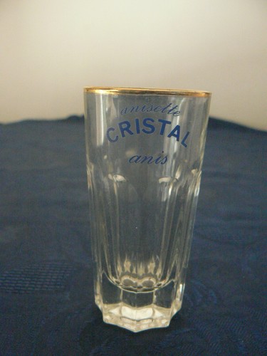 Ancien verre aperitif anisette - ancien,