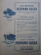 1925 PUB HISPANO-SUIZA MOTEUR 450 CV AVION AVIATION COMMERCIALE FARMAN JABIRU AD