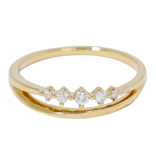Bague diamant k18 or - bague,