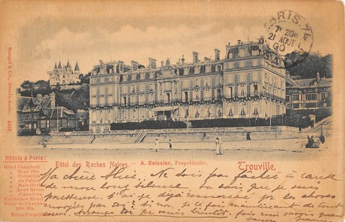 Cpa trouville hotel des - trouville,