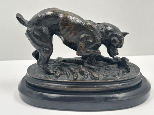 Ancien bronze animalier xixe - bronze,