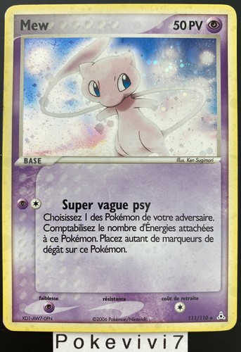 Carte pokemon mew 111 110 - pokemon,