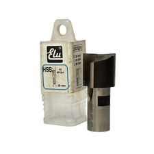 Elu E47031 HSS D:25 X I:25 Fraise Droite Cutter M12x1mm Tige Filetée
