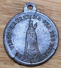 MÉDAILLE RELIGIEUSE VIRGU LAURETANA ORA PRO NOBIS (1200)