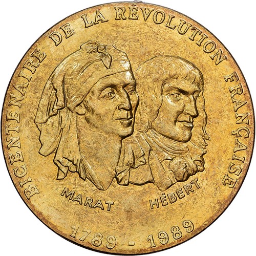 France médaille révolution - france,, médaille,
