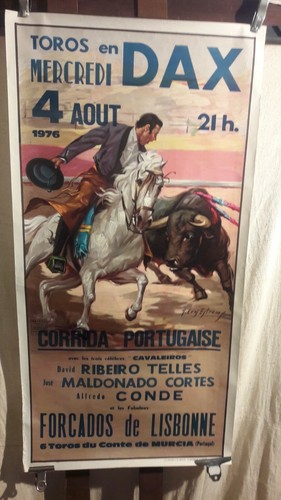 Affiche corrida portugaise - affiche,