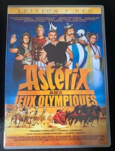 Dvd asterix aux - aux, jeux