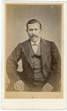 PHOTO CDV photographie 1860 A