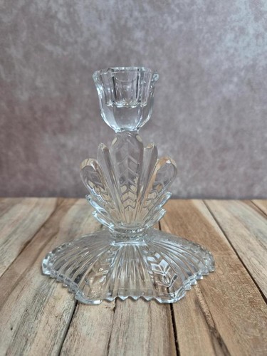 Bougeoir ancien verre - ancien,