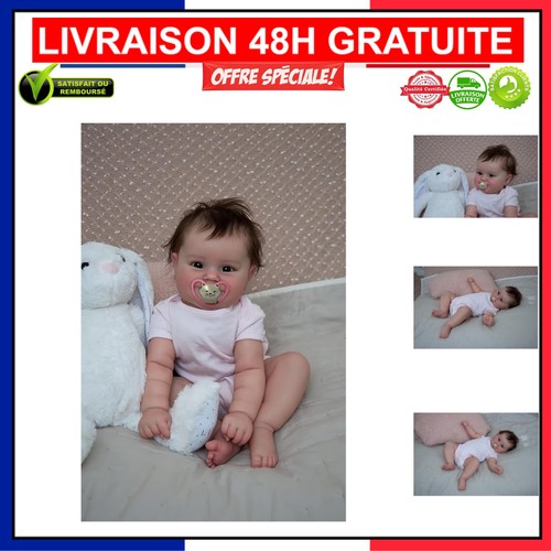 Poupée bébé reborn - poupée,