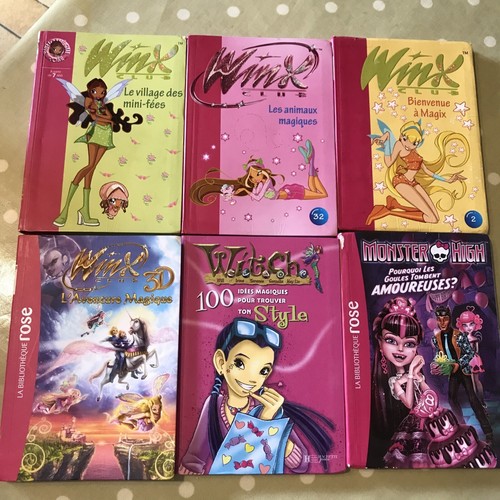 Lot livres winx - 6,