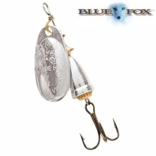 Cuiller blue fox vibrax - blue,