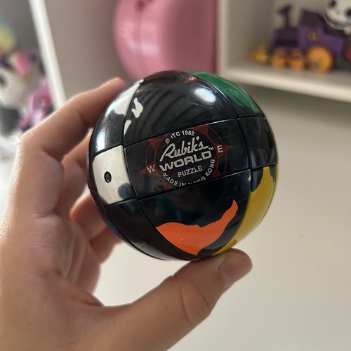 Rubik cube globe vintage - rubik's,