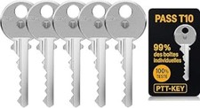 Lot de 5 Clés PTT T10 Service