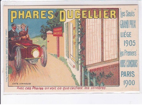 Publicite phares ducellier - :,