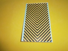 Autocollants  stickers Dinky  Toys CHEVRONS
