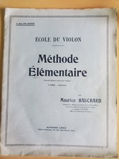 école du violon - méthode élémentaire  1er cahier
