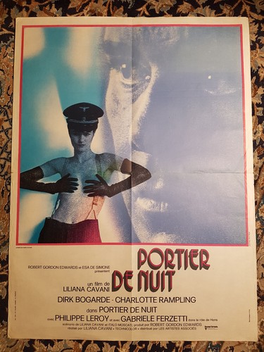 Affiche 1974 portier - de, nuit