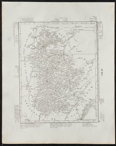 1840 jura carte - 1840,