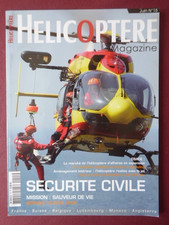 HELICOPTERE MAGAZINE 15 SECURITE CIVILE GHSC EC 145 MIL HARE HOUND HOOK EBACE