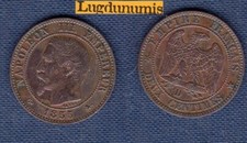 2 Centimes Napoléon III 1855