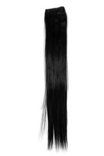 2 Clips Mèche Extension Lisse Noir YZF-P2S18-1 45cm Extensions Cheveux Neuf