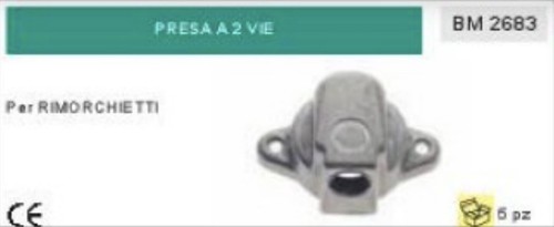 Prise standard voies - standard, pour