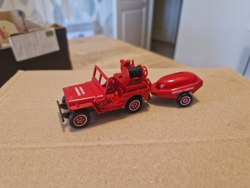 Lot solido pompiers jeep - jeep, et