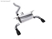 Milltek Duplex Échappement Sport BMW 1 Série F20 F21 M135I 90Mm Rond En Noir