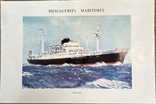 Affiche Ancienne Messageries