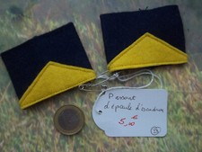 escadron régiment militaire lot passants épaulettes