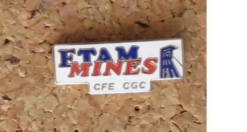 Pin mines charbon - pin's,
