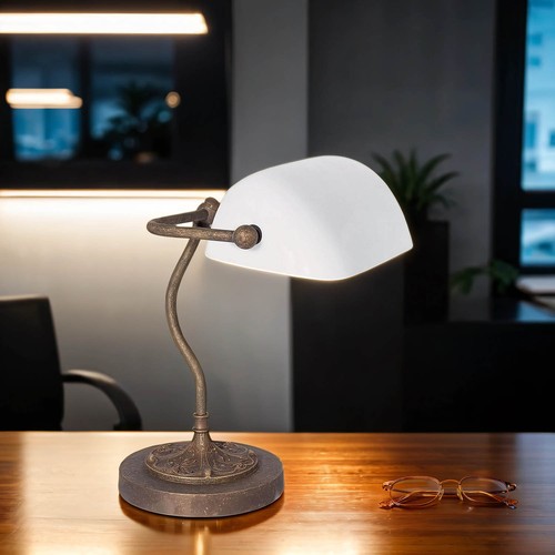 Lampe bureau artisanale en - lampe,