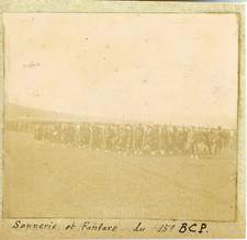 France, Sonnerie et fanfare du 15e Bataillon de chasseurs à pieds, ca.1898 vinta