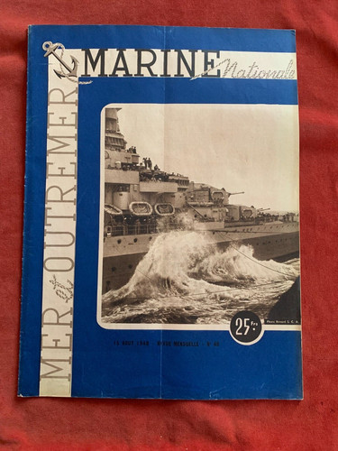 Revue marine nationale - revue,