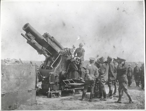 Belgian army 210mm obusier - belgian,