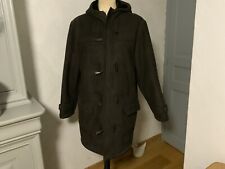 manteau duffle-coat homme Taille L  façon daim et fausse fourrure interieur