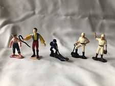 Figurines vintage: Lot divers civils, garage, Btp, etc