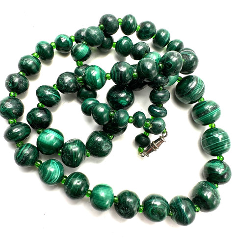 Ancien collier perles - collier, en