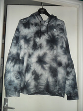 NIKE LOOSE FIT: SWEAT A CAPUCHE HOMME NOIR/BLANC TAILLE L/XL OVERSIZE COTON TBE