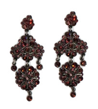 Boucle D'Oreille Douille Noir